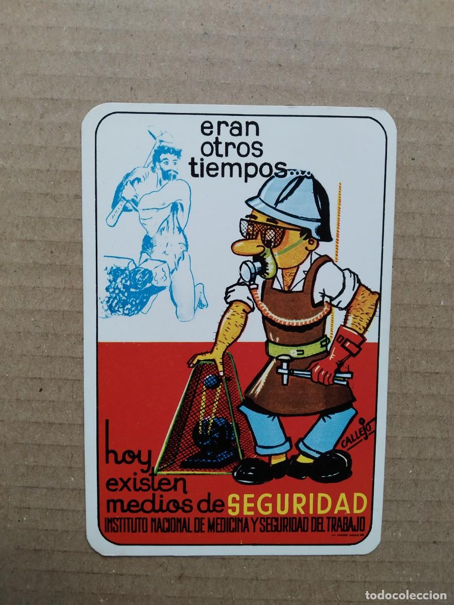 Collectionnisme Calendriers: CALENDARIO PUBLICITARIO INSTITUTO NACIONAL DE MEDICINA Y SEGURIDAD DEL TRABAJO A&Ntilde;O 1976 VER FOTOS