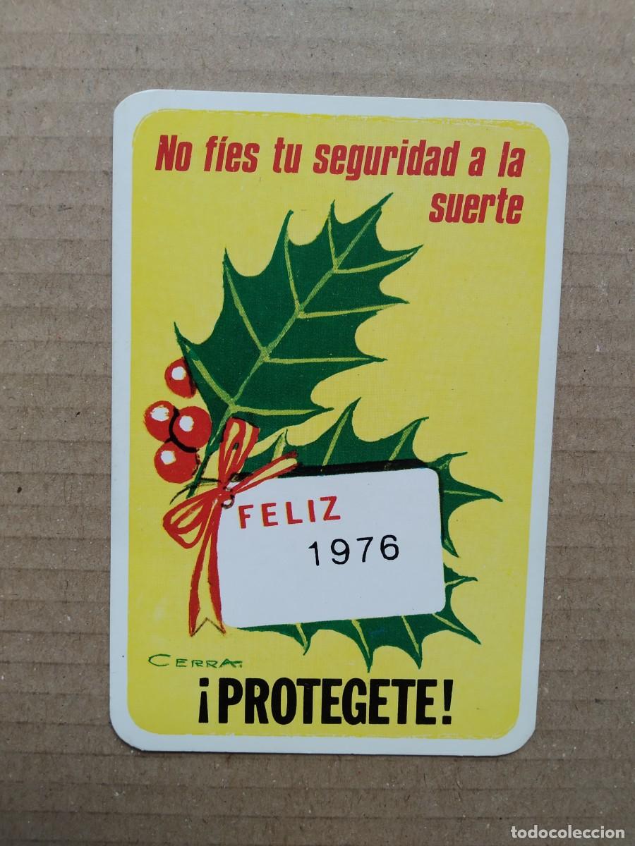 Collectionnisme Calendriers: CALENDARIO PUBLICITARIO INSTITUTO NACIONAL DE MEDICINA Y SEGURIDAD DEL TRABAJO A&Ntilde;O 1976 VER FOTOS