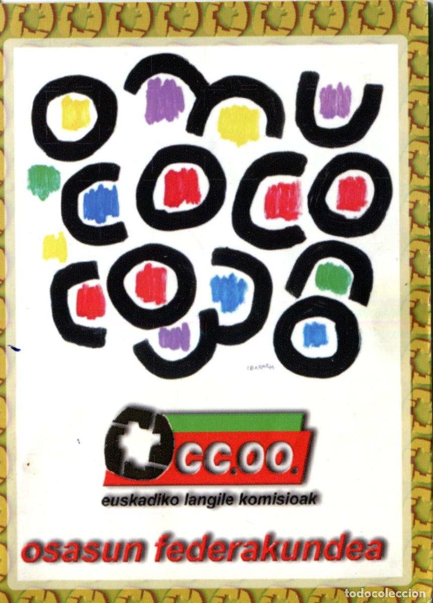 Coleccionismo calendarios: CALENDARIO VASCO POL&Iacute;TICO SINDICATO CC.OO. EUSKADI FEDERACION DE SANIDAD A&Ntilde;O 2006