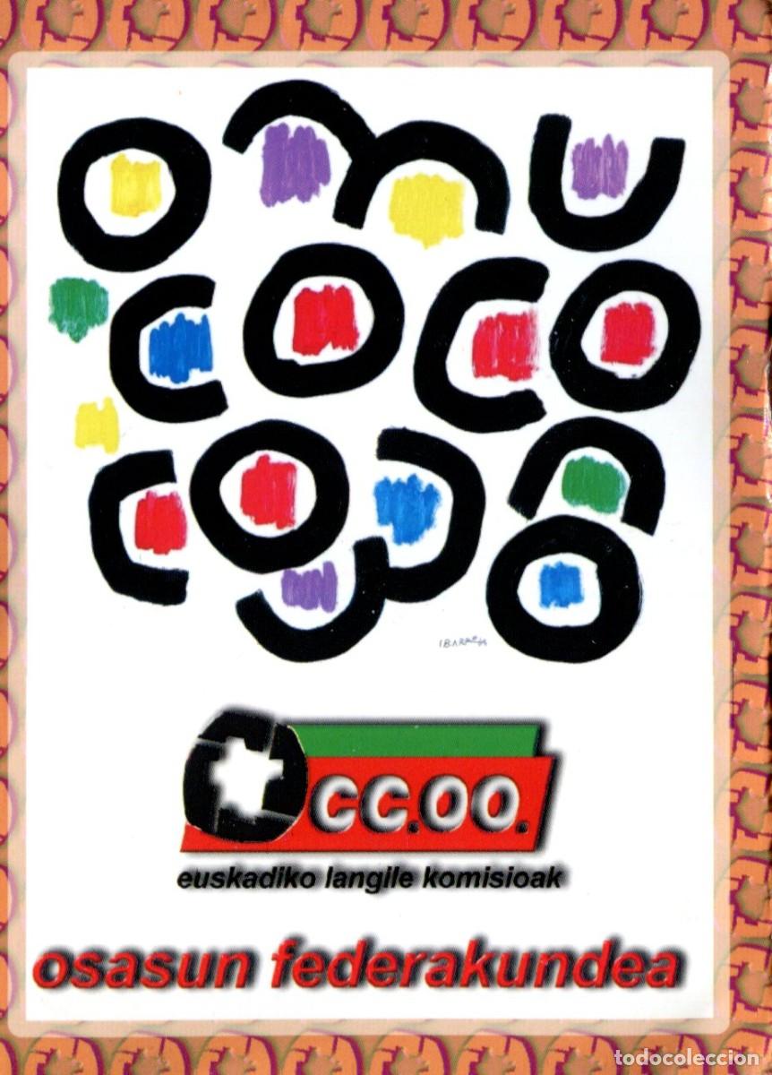 Coleccionismo calendarios: CALENDARIO VASCO POL&Iacute;TICO SINDICATO CC.OO. EUSKADI FEDERACION DE SANIDAD A&Ntilde;O 2007