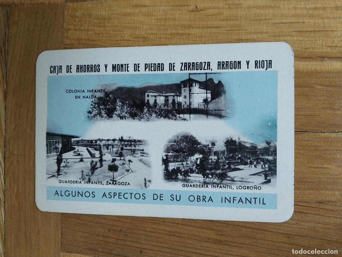 Coleccionismo calendarios: CALENDARIO FOURNIER CAJA DE AHORROS MONTE DE PIEDAD ZARAGOZA, ARAGON Y RIOJA A&Ntilde;O 1959 VER