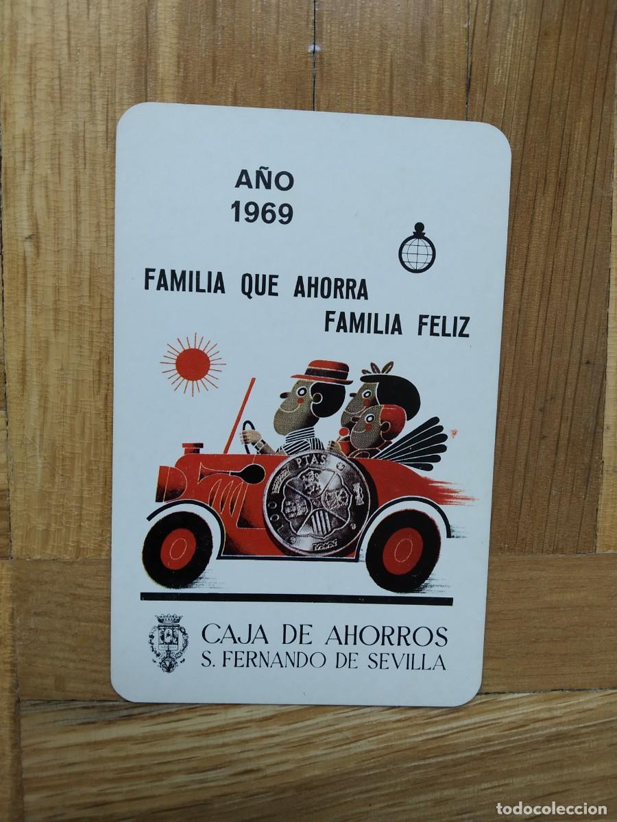 Coleccionismo calendarios: CALENDARIO FOURNIER CAJA DE AHORROS SAN FERNANDO DE SEVILLA A&Ntilde;O 1969 VER FOTOS