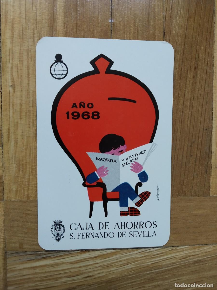 Coleccionismo calendarios: CALENDARIO FOURNIER CAJA DE AHORROS SAN FERNANDO DE SEVILLA A&Ntilde;O 1968 VER FOTOS