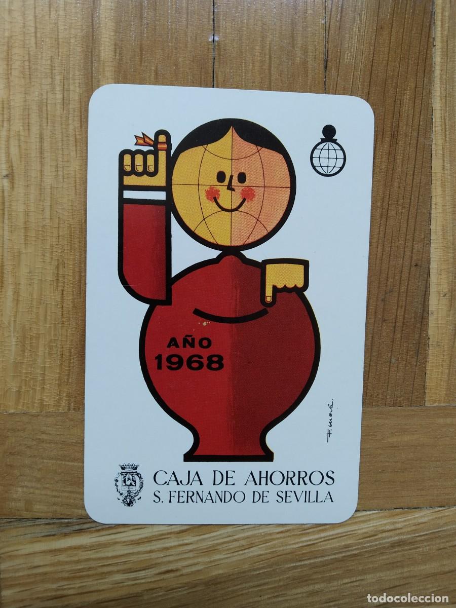 Coleccionismo calendarios: CALENDARIO FOURNIER CAJA DE AHORROS SAN FERNANDO DE SEVILLA A&Ntilde;O 1968 VER FOTOS NUEVO