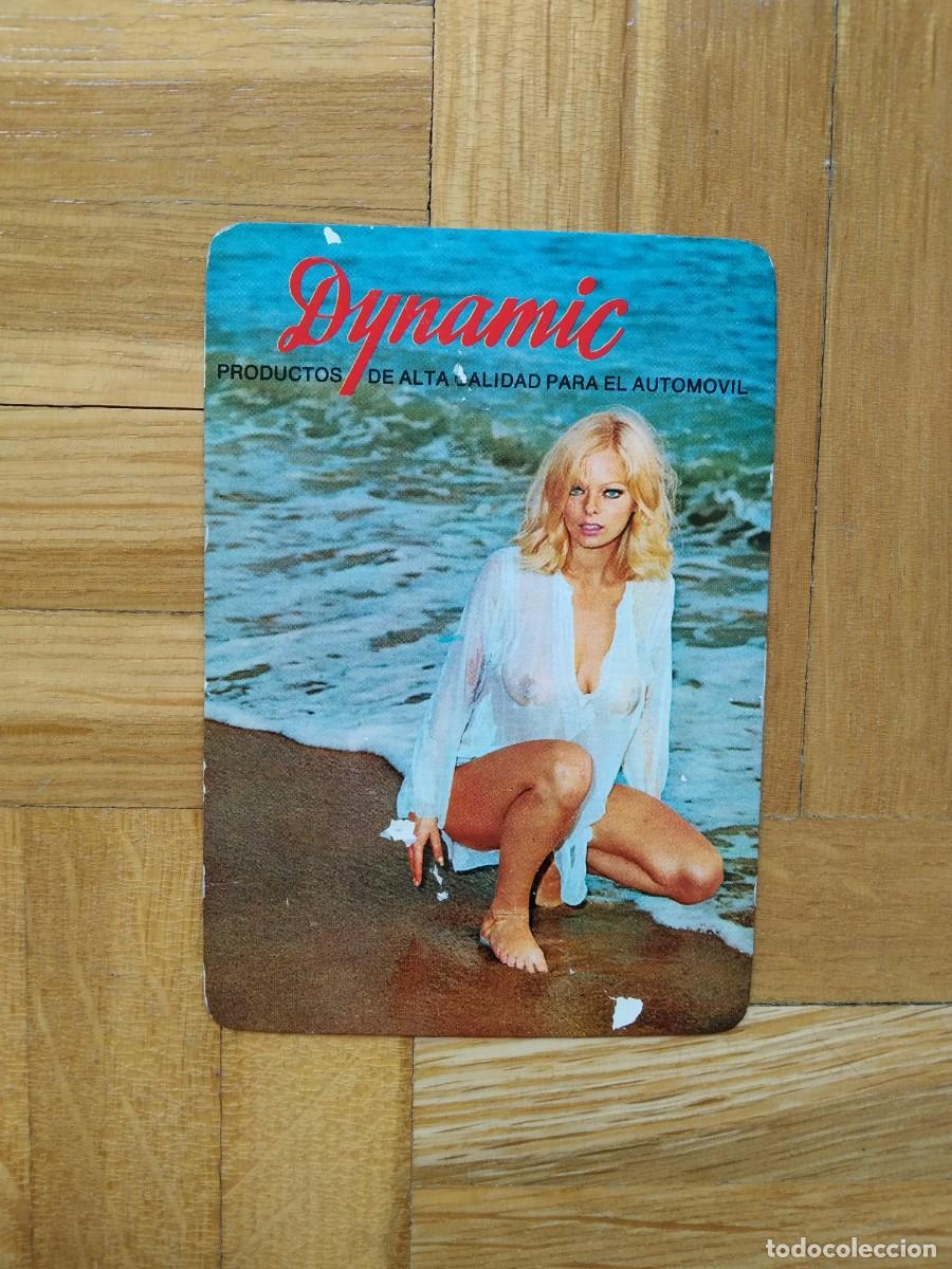 Coleccionismo calendarios: CALENDARIO PUBLICITARIO CHICA DYNAMIC PRODUCTOS AUTOMOVIL A&Ntilde;O 1973 VER FOTOS