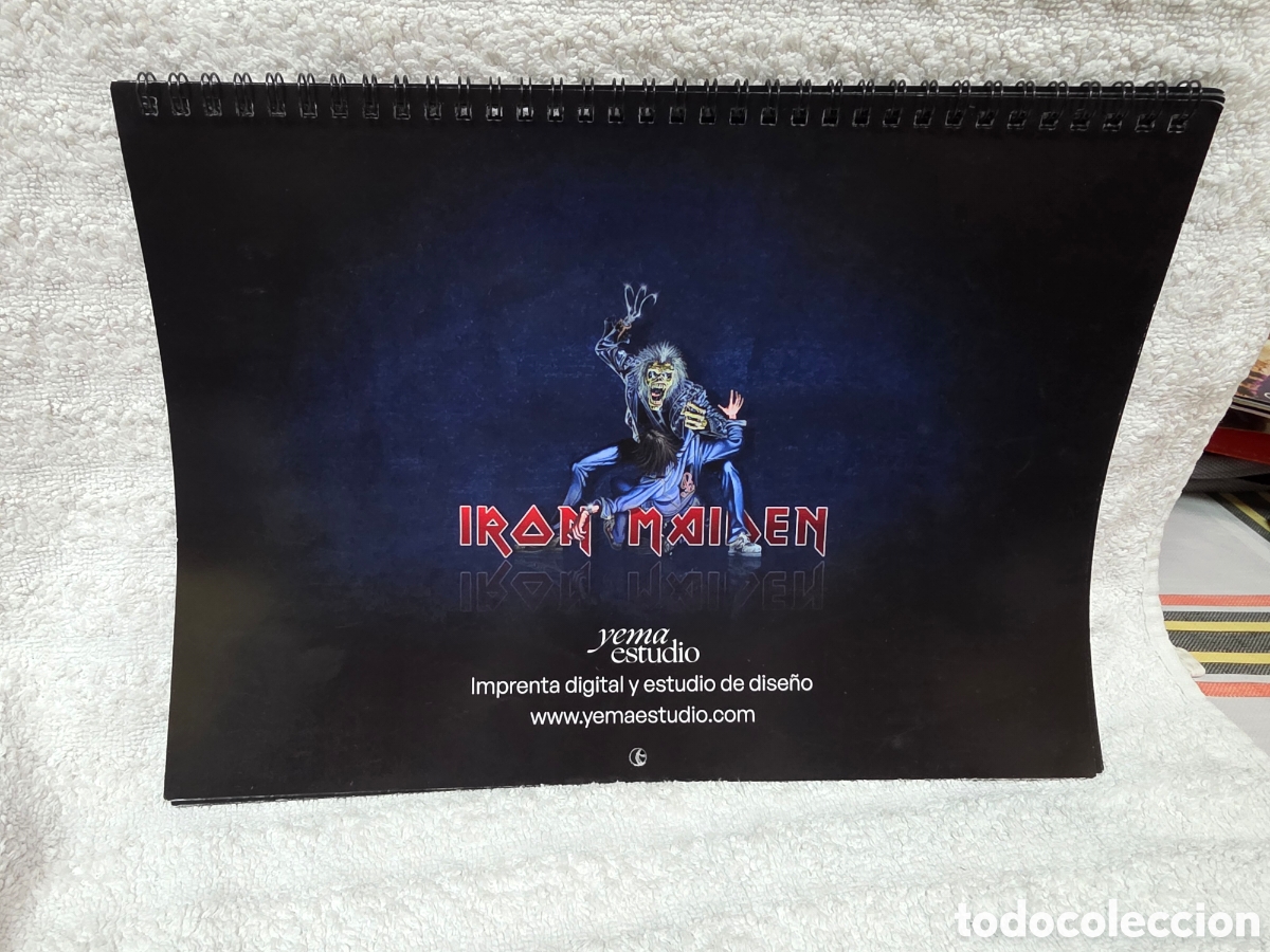 Coleccionismo calendarios: IRON MAIDEN /CUADERNO CALENDARIO OFICIAL 2023