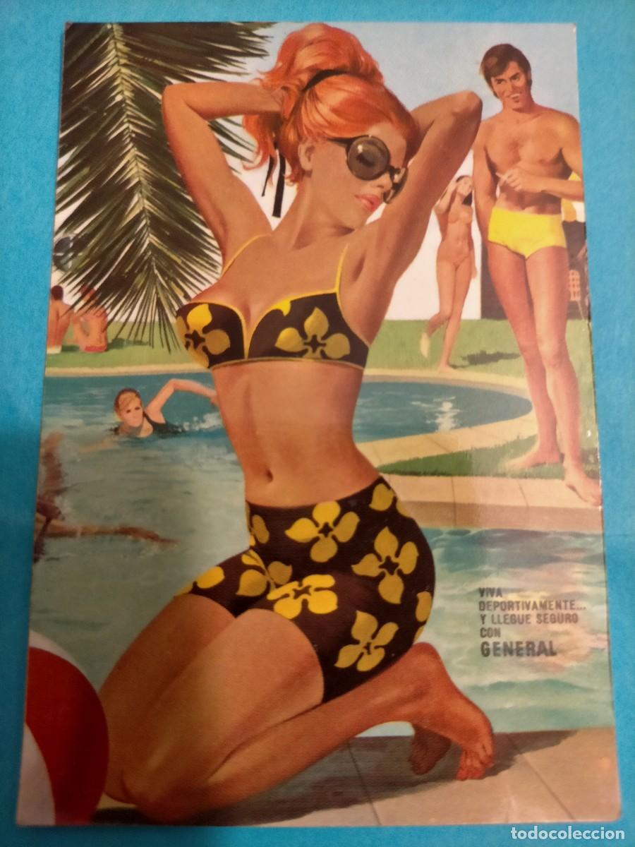 Coleccionismo calendarios: Calendarios mujeres 1970