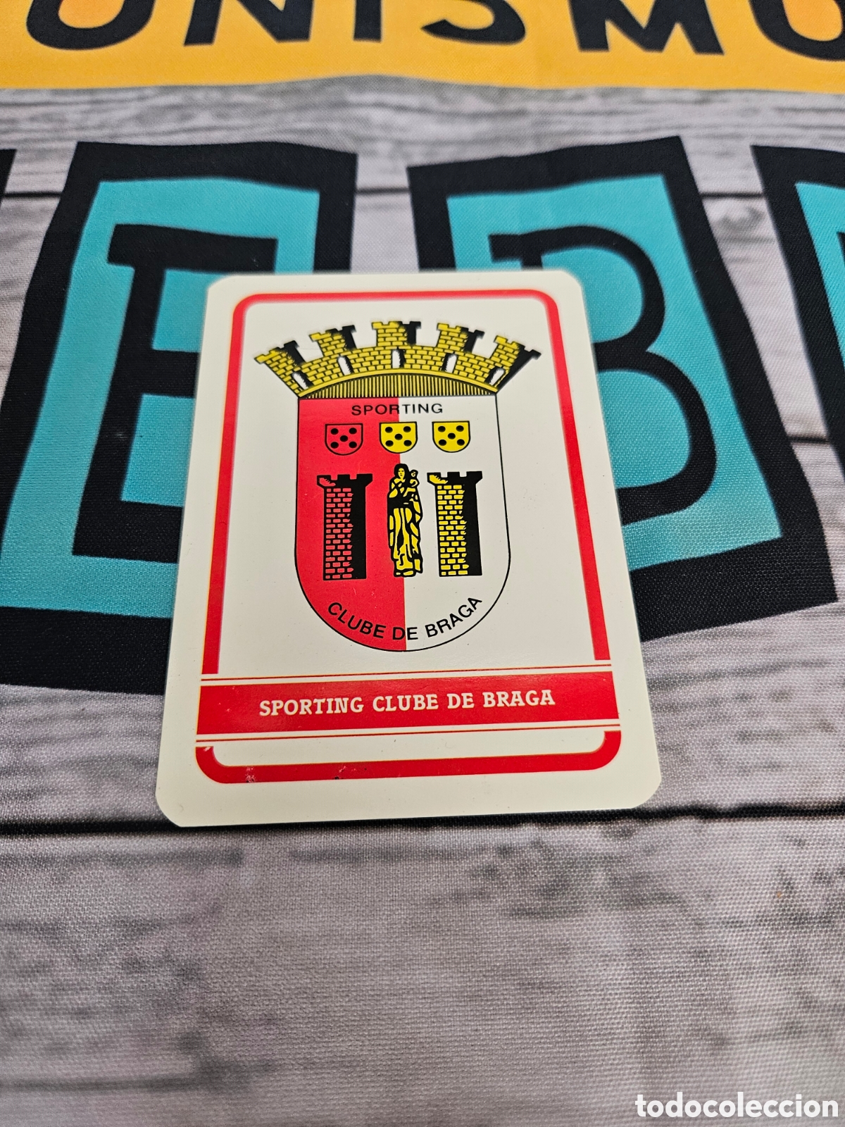 Collectionnisme Calendriers: CALENDARIO FUTBOL SPORTING CLUBE DE BRAGA. 1988