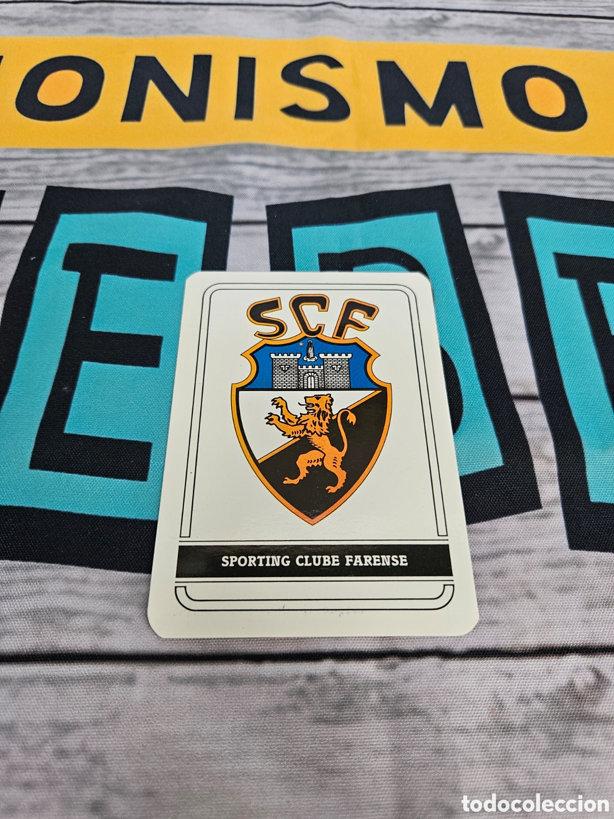Colecionismo Calend&aacute;rios: CALENDARIO FUTBOL SPORTING CLUBE FARENSE. 1988