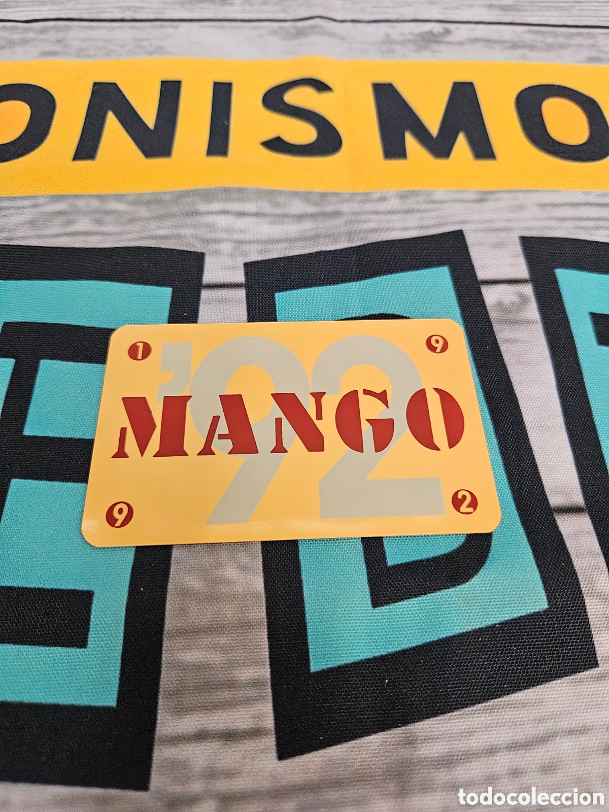 Coleccionismo calendarios: CALENDARIO PUBLICIDAD ROPA MANGO 92. 1992