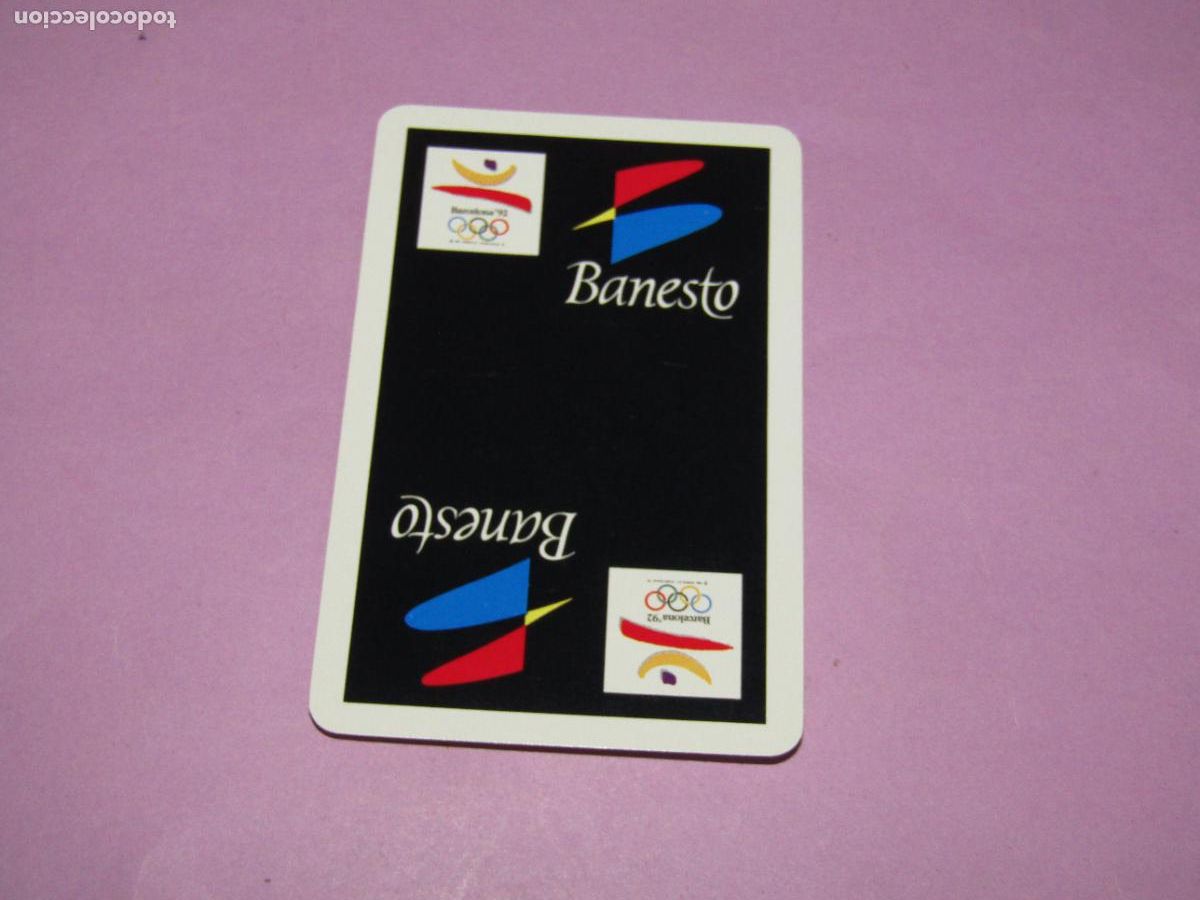 Coleccionismo calendarios: Antiguo Calendario H. FOURNIER Publicidad de BANESTO Barcelona 92 del A&ntilde;o 1992