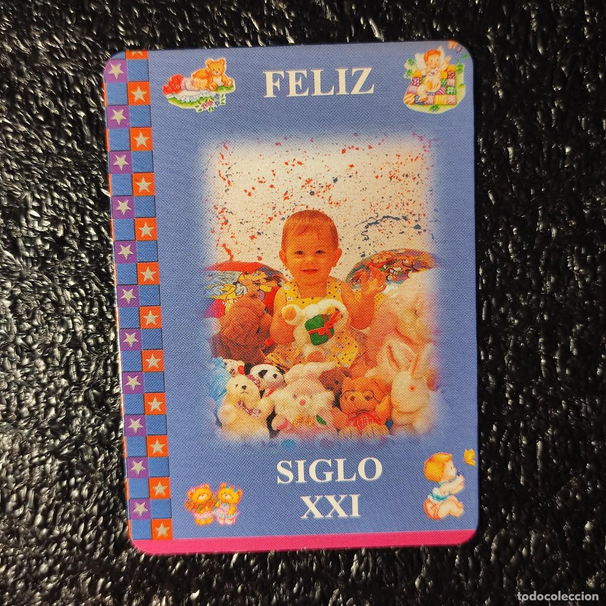 Coleccionismo calendarios: CALENDARIO DE BOLSILLO DIBUJO INFANTIL **Navidad **FELIZ SIGLO XXI . 2001** T3