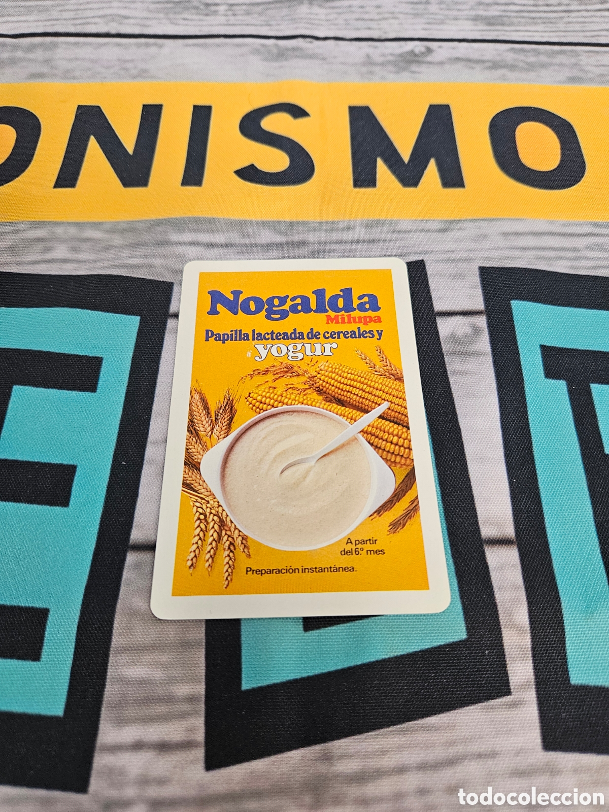 Collectionnisme Calendriers: CALENDARIO PUBLICIDAD. MILUPA, NOGALDA. PAPILLA LACTEADA DE CEREALES Y YOGUR. 1986