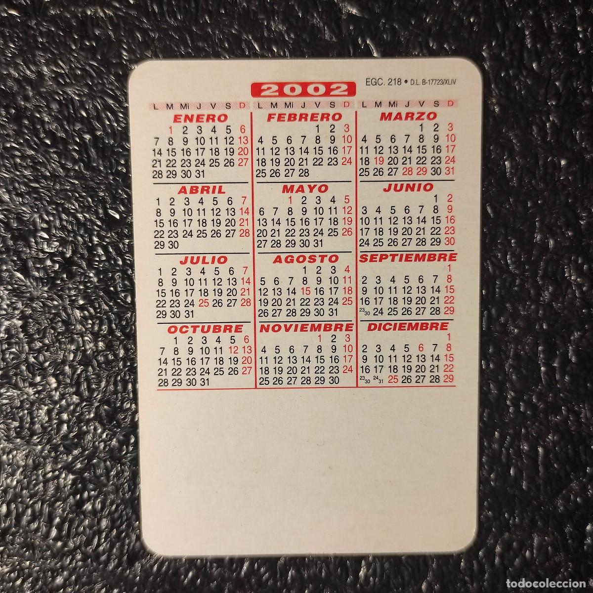 Coleccionismo calendarios: CALENDARIO DE BOLSILLO . NAVIDAD 2002 ** T3 - Foto 2