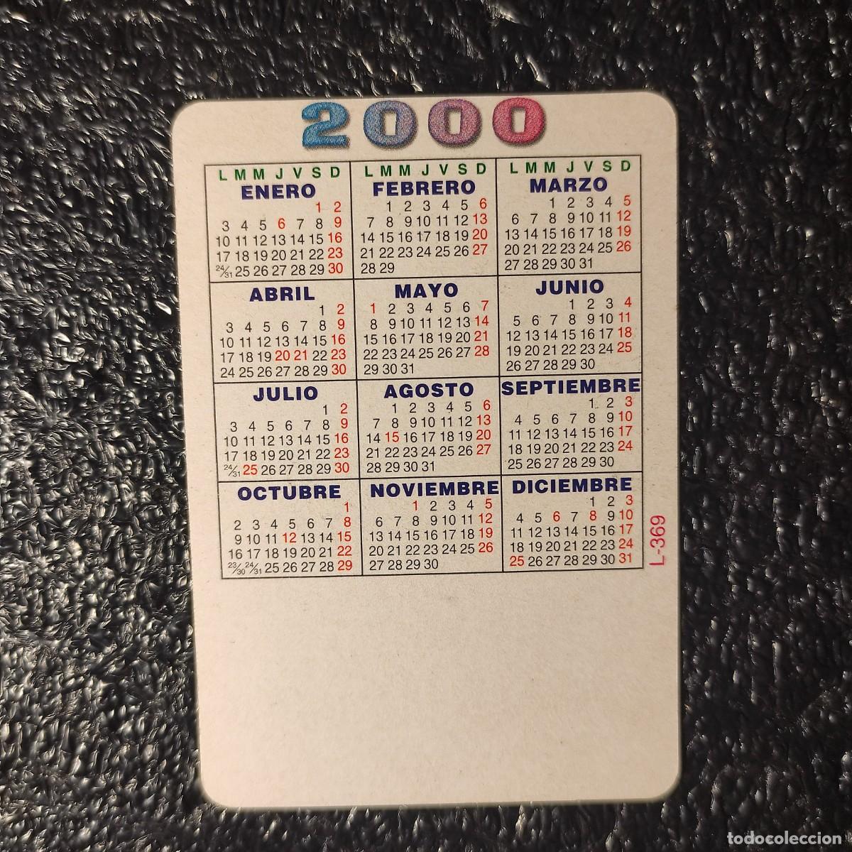 Coleccionismo calendarios: CALENDARIO DE BOLSILLO . NAVIDAD 2000 ** T3 - Foto 2