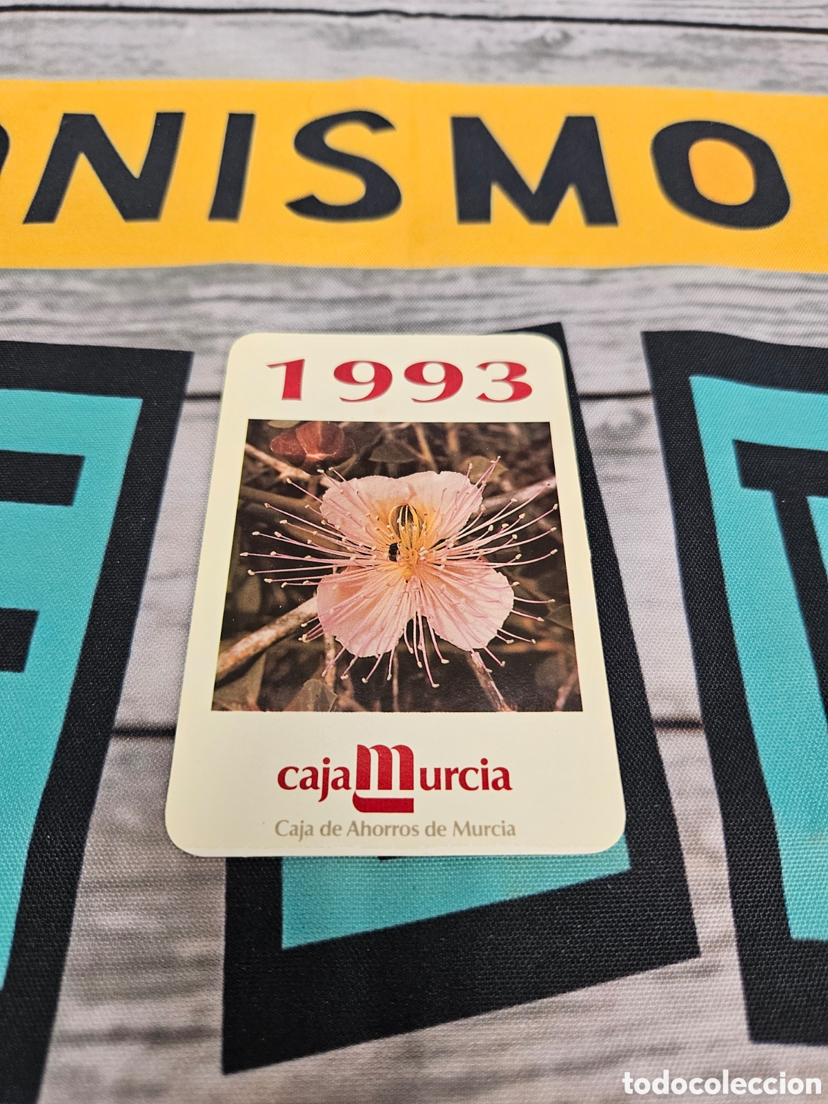 Collectionnisme Calendriers: CALENDARIO PUBLICIDAD BANCO CAJA MURCIA. 1993