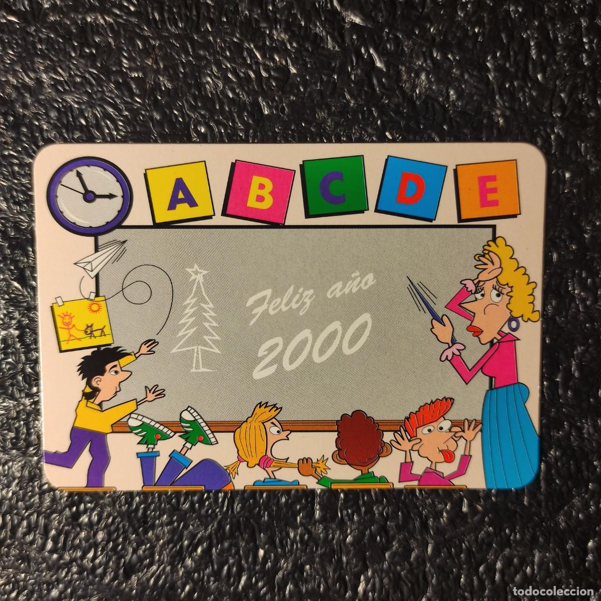 Coleccionismo calendarios: CALENDARIO DE BOLSILLO .DIBUJO INFANTIL NAVIDAD 2000 ** T3