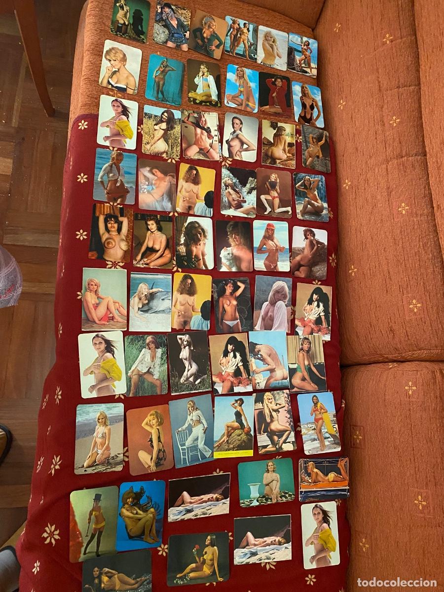 Coleccionismo calendarios: Lote de calendarios de bolsillo eroticos a&ntilde;os 70 ELCHE