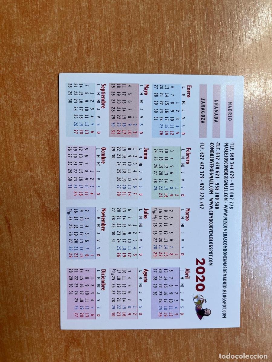 Coleccionismo calendarios: CALENDARIO MISIONERAS COMBONIANAS 2020 - Foto 2