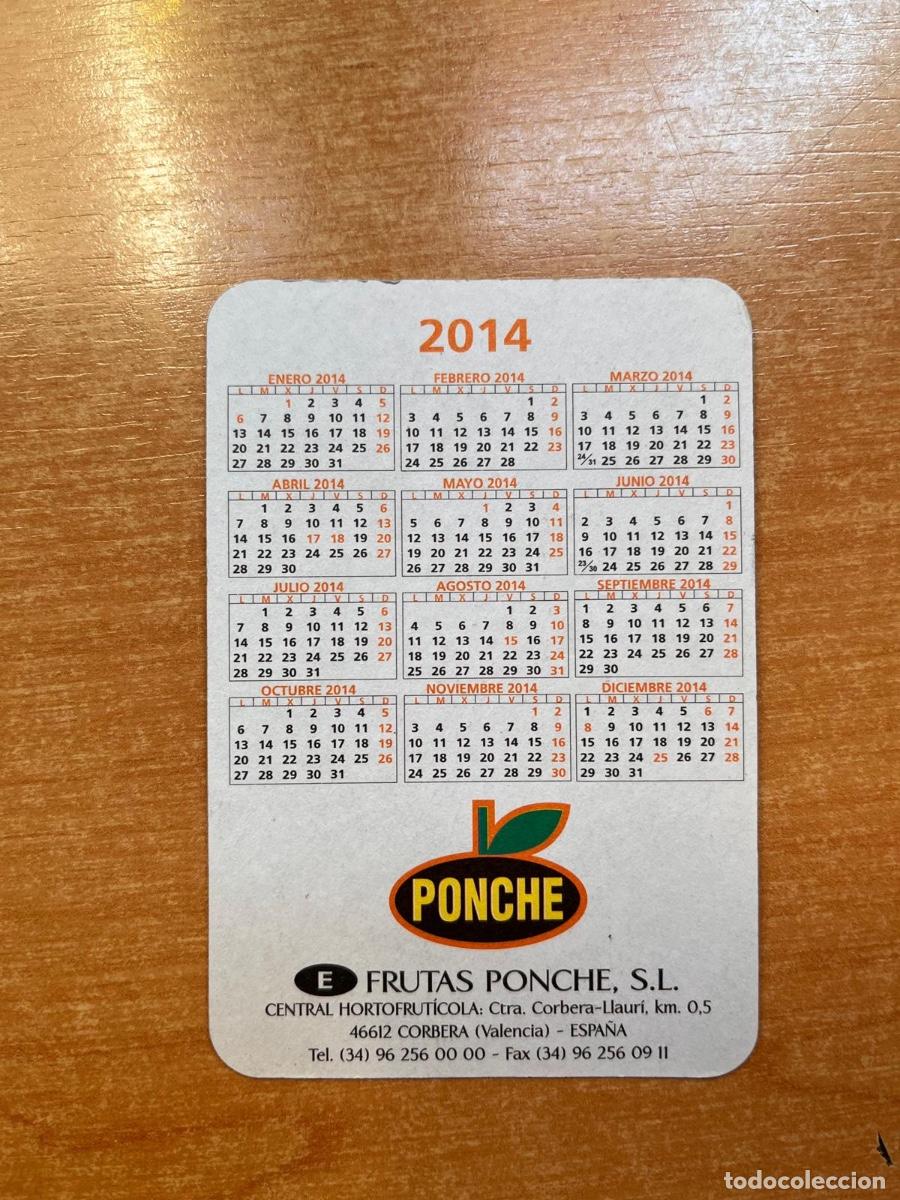 Coleccionismo calendarios: CALENDARIO PONCHE 2014 - Foto 2