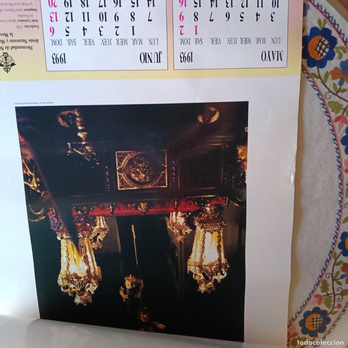 Coleccionismo calendarios: CALENDARIO COFRADE 1993 - Foto 4