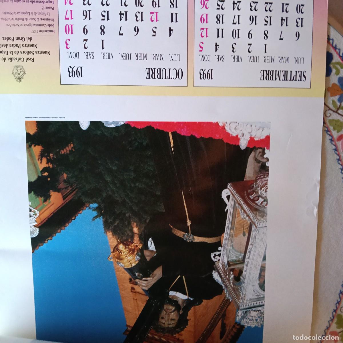 Coleccionismo calendarios: CALENDARIO COFRADE 1993 - Foto 5