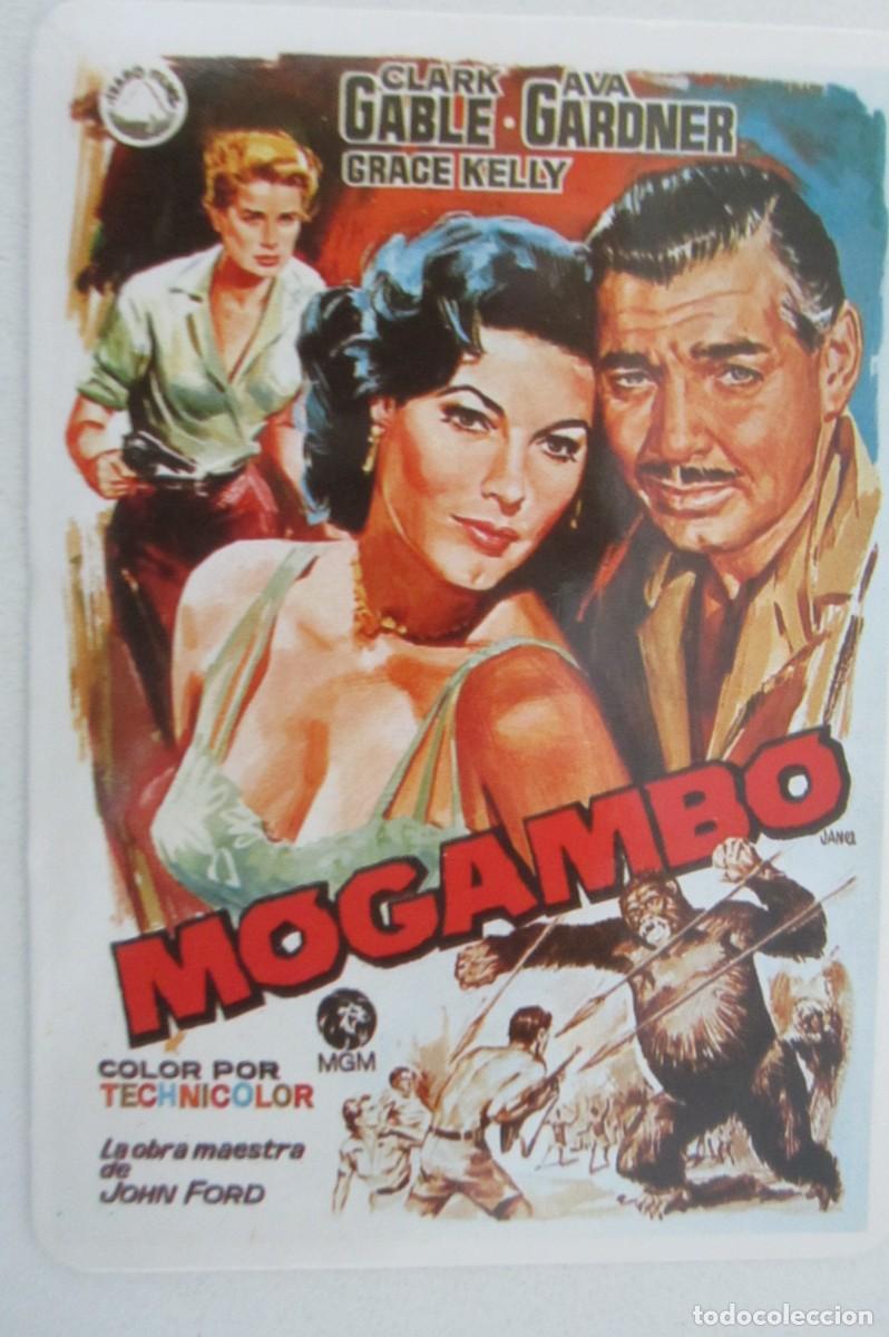 Coleccionismo calendarios: Calendario Serie Cine Mogambo 1992
