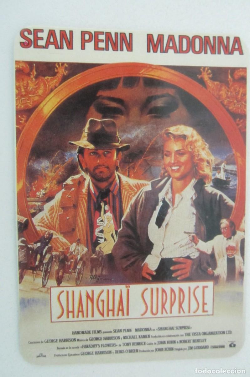 Coleccionismo calendarios: Calendario Serie Cine Shanghai Surprise 1992