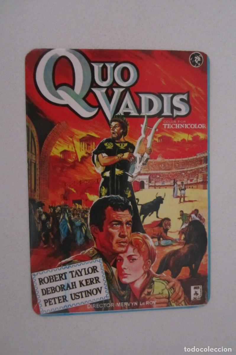 Coleccionismo calendarios: Calendario Serie Cine Quo Vadis 1990