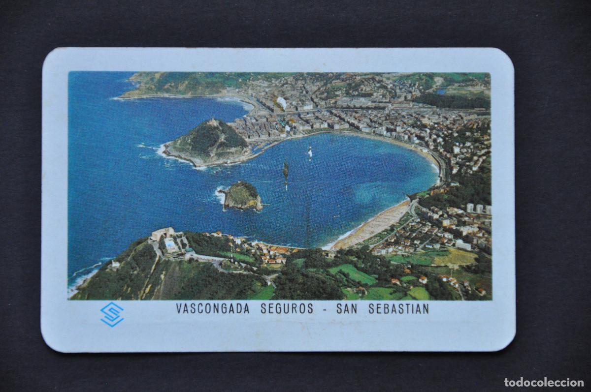 Coleccionismo calendarios: CALENDARIO FOURNIER 1976 - VASCONGADA SEGUROS (SAN SEBASTIAN)