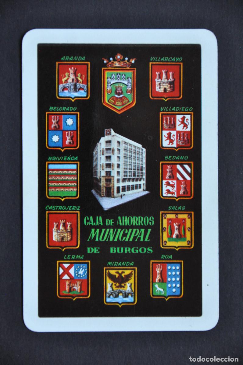 Coleccionismo calendarios: CALENDARIO FOURNIER 19657 - CAJA DE AHORROS MUNICIPAL DE BURGOS