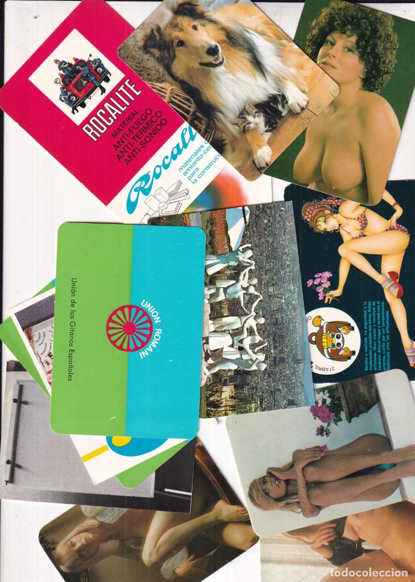 Coleccionismo calendarios: 20 calendarios publicidad chicas, desnudos, etc Barcelona Eugene cosm&eacute;tica