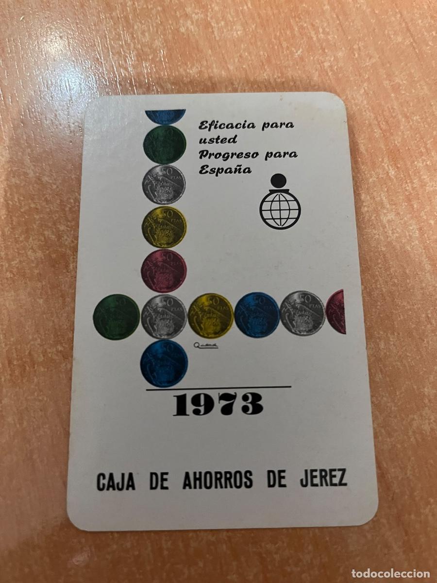 Coleccionismo calendarios: CALENDARIO FOURNIER CAJA DE AHORROS DE JEREZ 1973