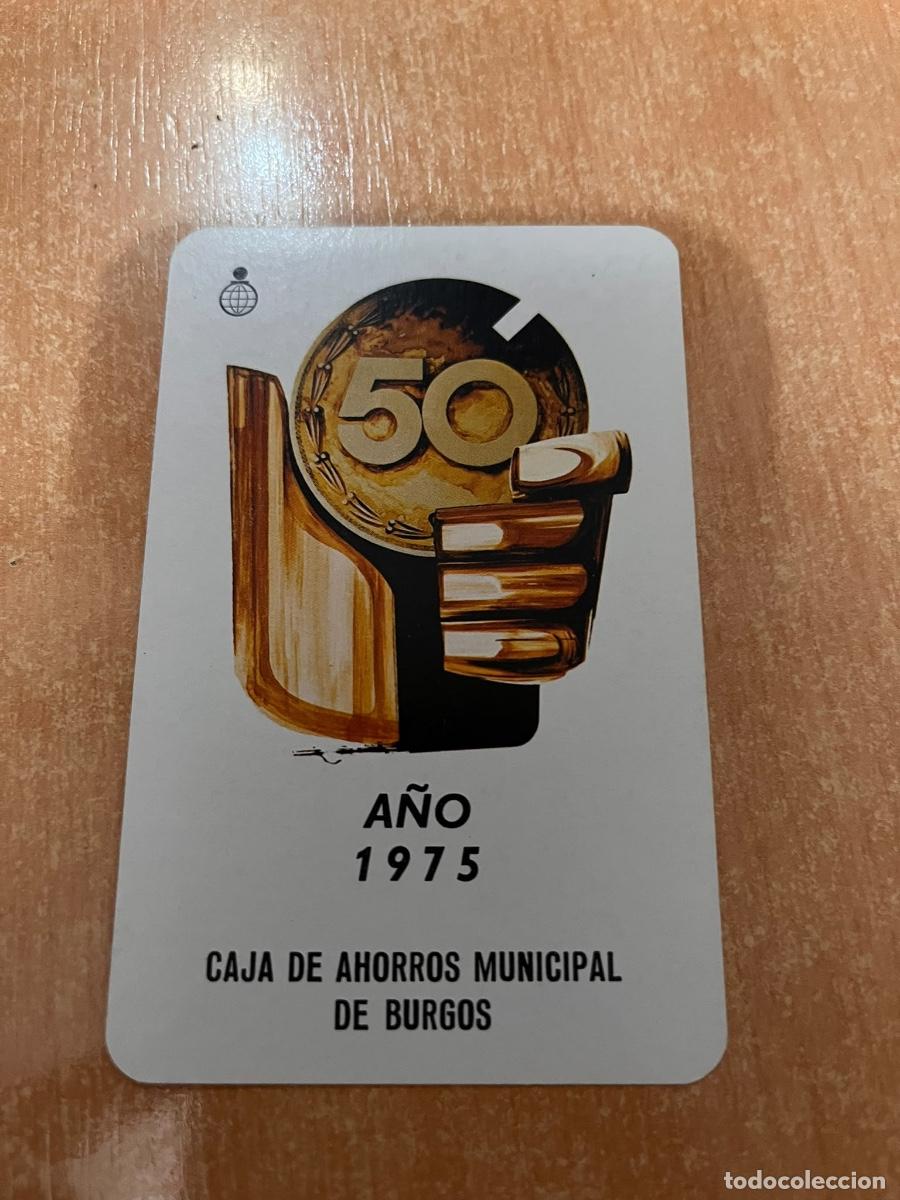 Coleccionismo calendarios: CALENDARIO FOURNIER CAJA MUNICIPAL DE BURGOS 1975