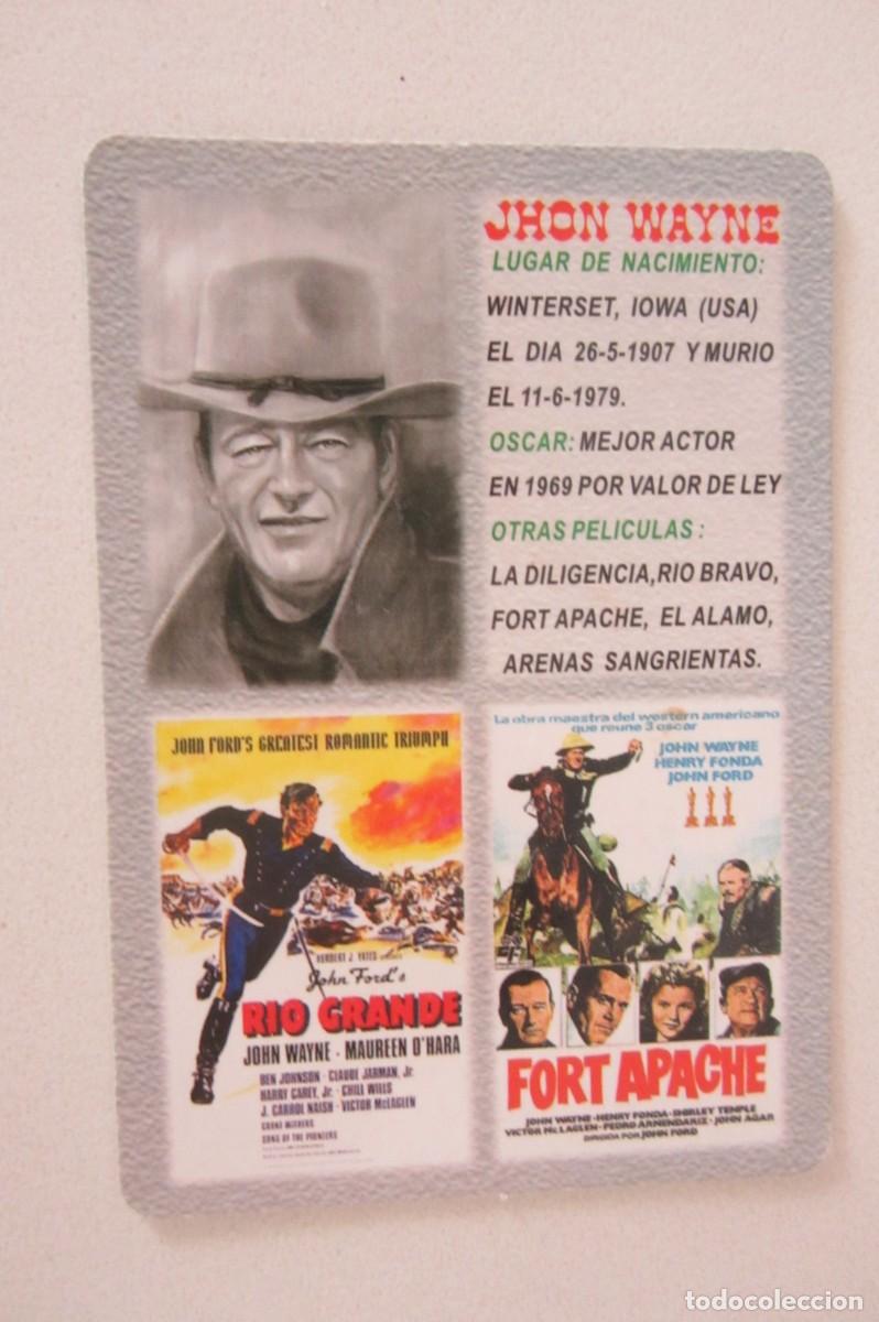Coleccionismo calendarios: Calendario Serie Cine Jhon Wayne 2006