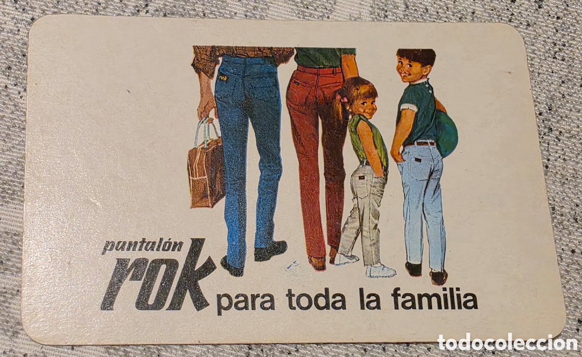 Coleccionismo calendarios: Calendario Fournier 1967 pantalon rok para toda la familia