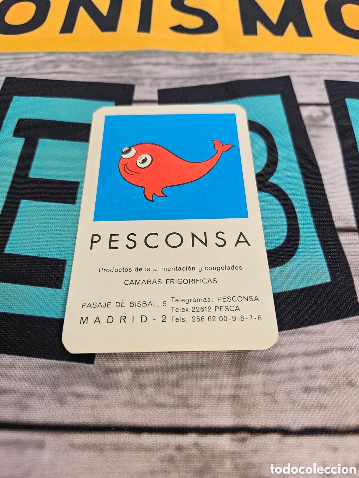 Sammeln von Kalendern: CALENDARIO EMPRESA PESCONSA. ALIMENTACION Y CONGELADOS. MADRID. 1968