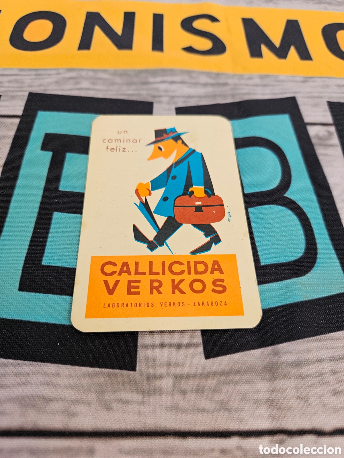 Coleccionismo calendarios: CALENDARIO EMPRESA LABORATORIOS VERKOS. UN CAMINAR FELIZ. ZARAGOZA. 1969