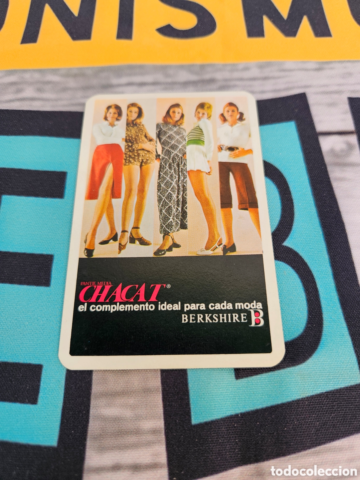 Coleccionismo calendarios: CALENDARIO PUBLICIDAD ROPA CHACAT. BERKSHIRE. FOURNIER. 1972