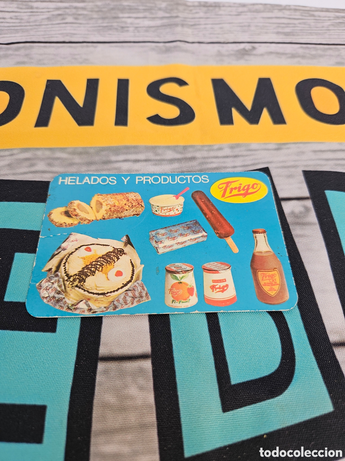 Coleccionismo calendarios: CALENDARIO PUBLICIDAD HELADOS FRIGO. 1968