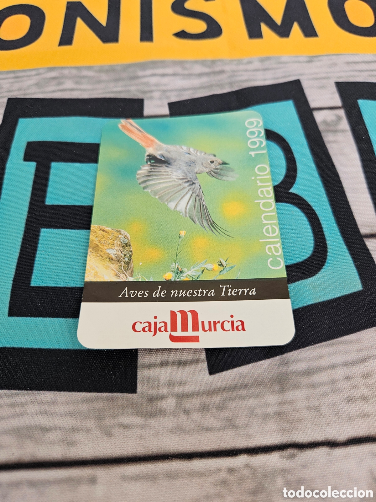 Coleccionismo calendarios: CALENDARIO PUBLICIDAD BANCO CAJA MURCIA. AVES DE NUESTRA TIERRA. 1999
