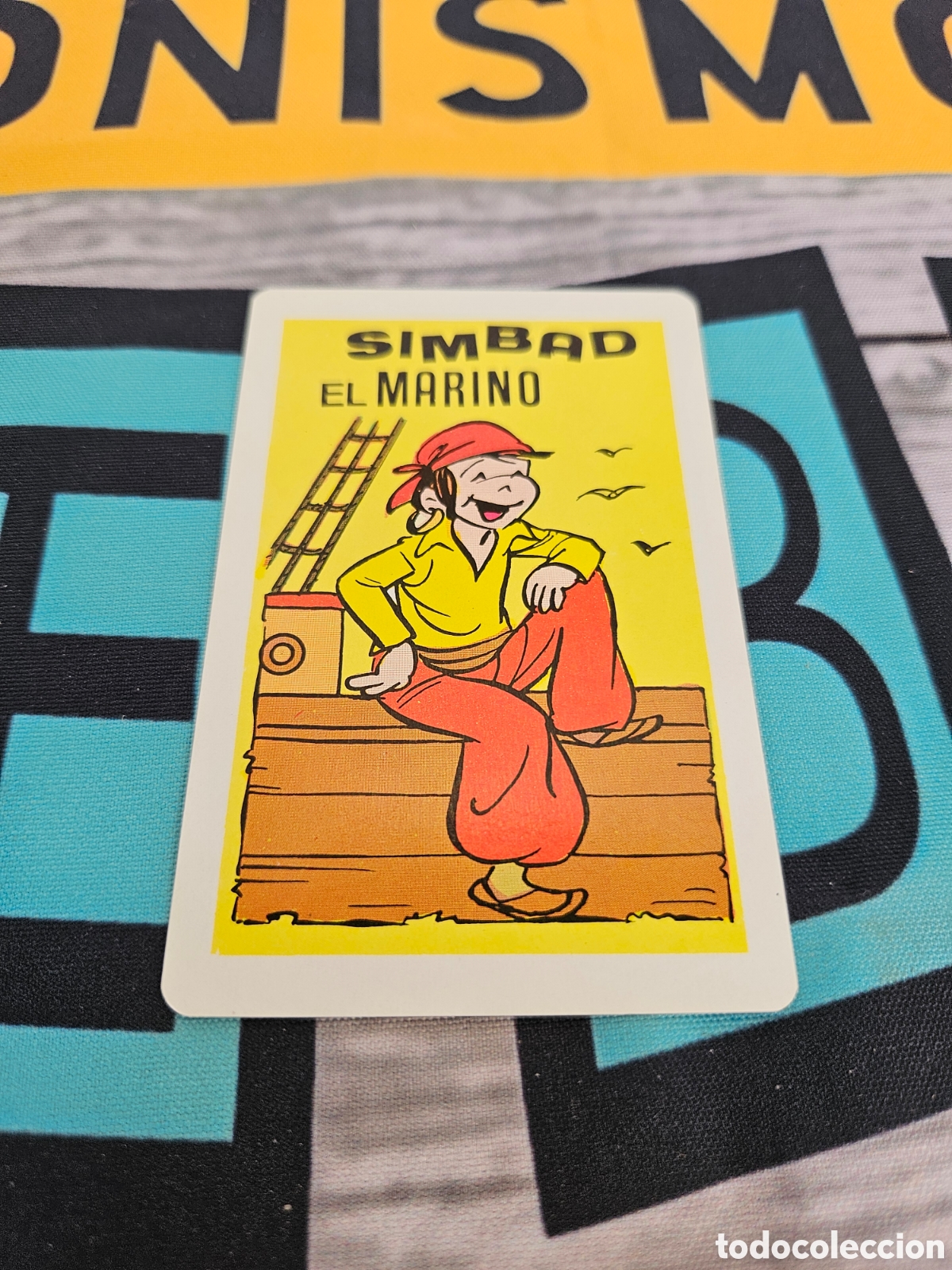 Sammeln von Kalendern: CALENDARIO CUENTO SIMBAD EL MARINO. NAIPES COMAS. 1986