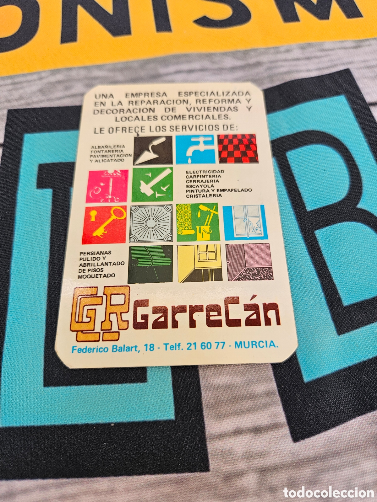 Sammeln von Kalendern: CALENDARIO EMPRESA GARRECAN, MURCIA. 1979