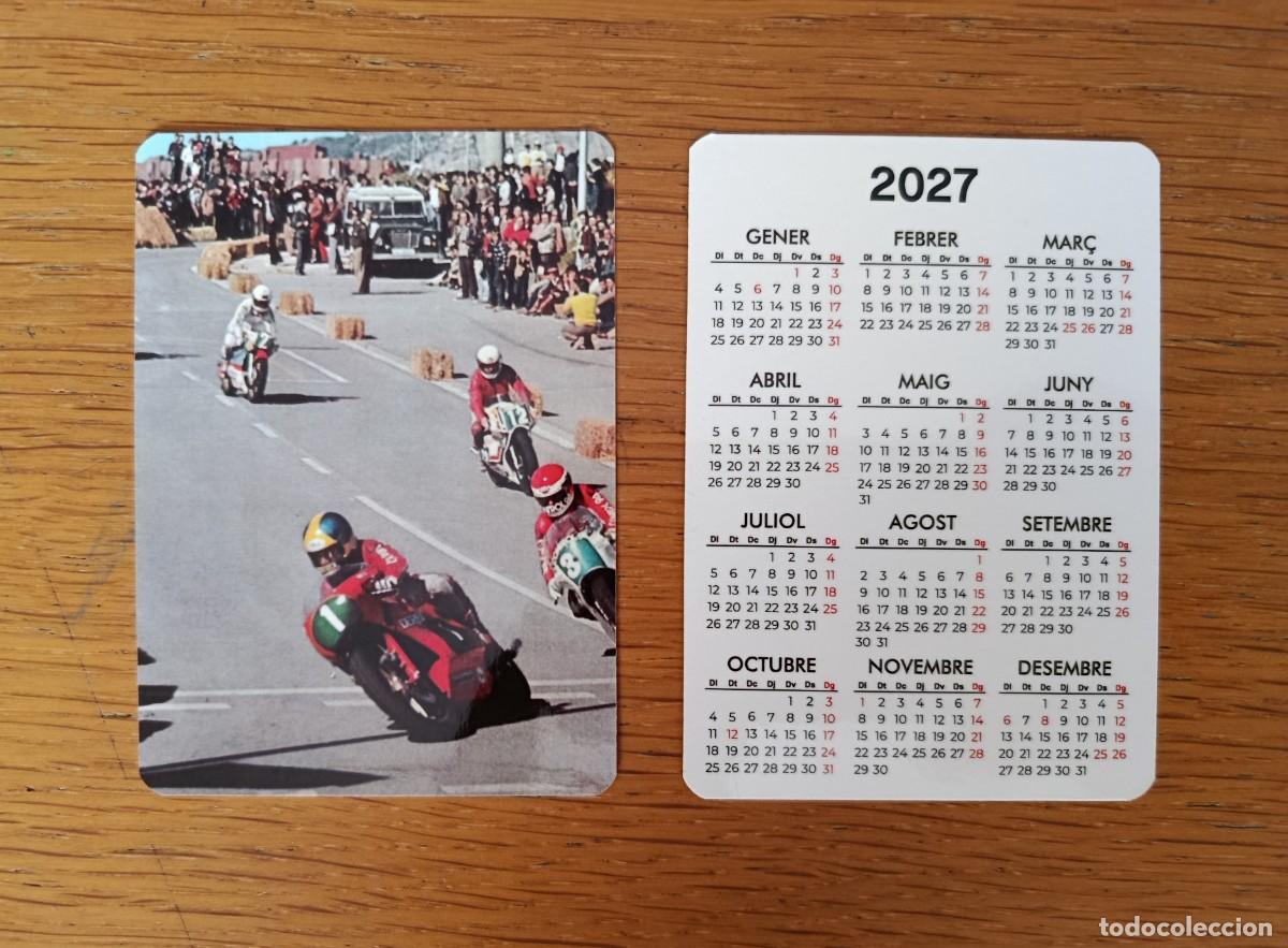 Coleccionismo calendarios: Calendarios Motociclismo a&ntilde;o 2027. CEV Circuit Sant Joan Desp&iacute; 1981