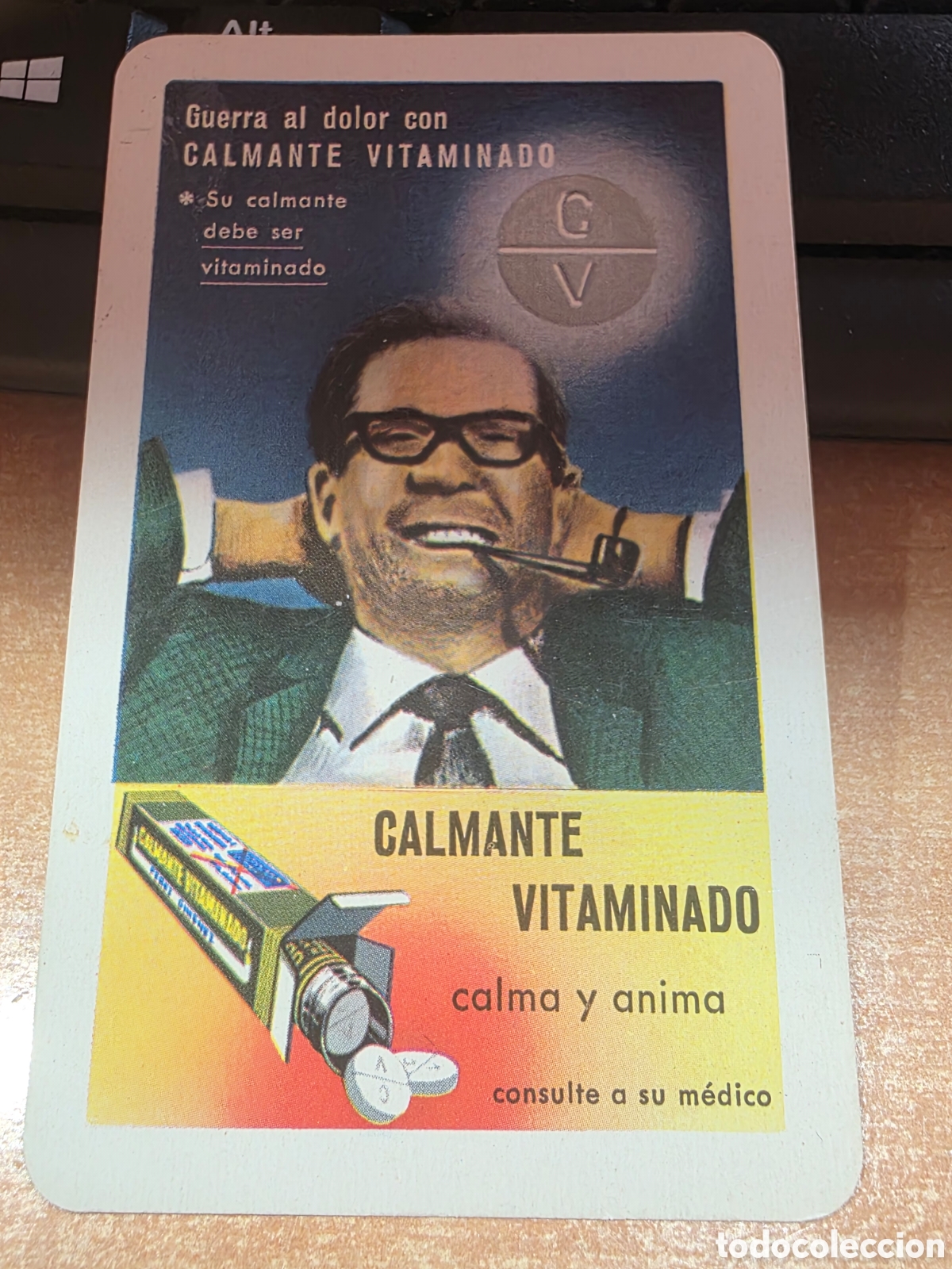 Coleccionismo calendarios: Calendario Fournier calmante vitaminado 1966 nuevo