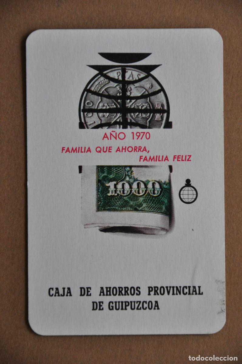 Coleccionismo calendarios: CALENDARIO FOURNIER 1970 - CAJA DE AHORROS DE SANTANDER