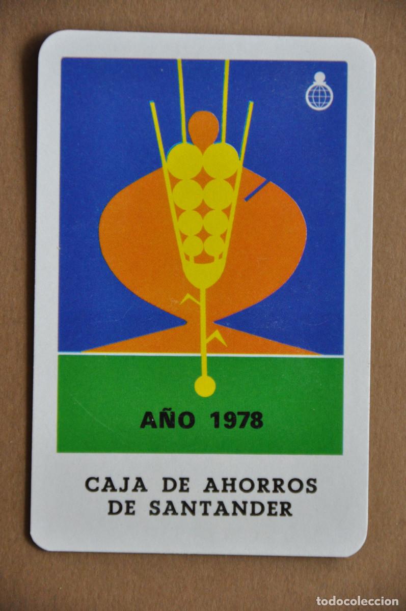 Coleccionismo calendarios: CALENDARIO FOURNIER 1978 - CAJA DE AHORROS DE SANTANDER