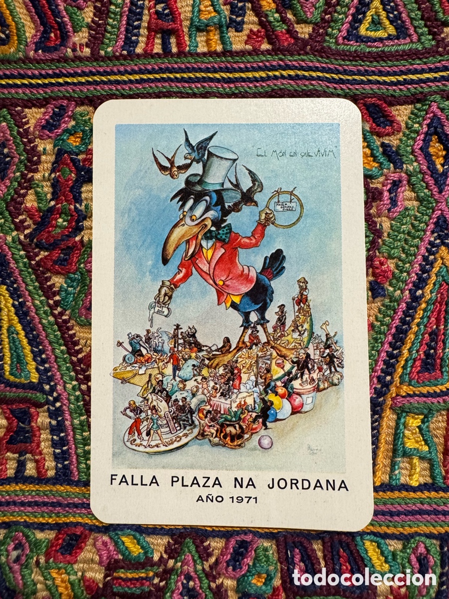 Coleccionismo calendarios: Fournier Fallas Na Jordana 1963