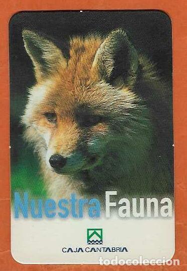 Coleccionismo calendarios: CALENDARIO DE BOLSILLO A&Ntilde;O 2003 BANCOS / CAJAS - CAJA CANTABRIA - FAUNA - VER FOTO REVERSO