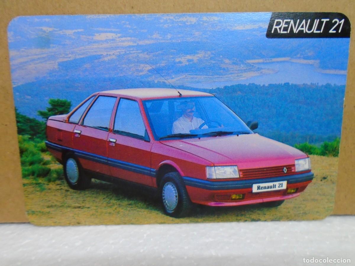 Coleccionismo calendarios: CALENDARIO FOURNIER DE 1987.RENAULT 21.